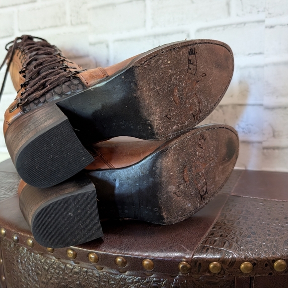 FreeBird WYATT Lace Up Boots size 7 - Picture 10 of 15